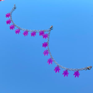 pink ganja top chain