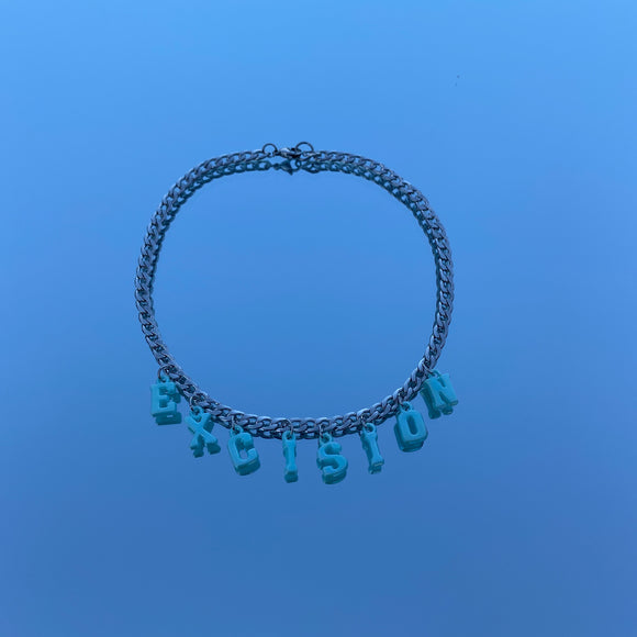 pastel blue excision chain